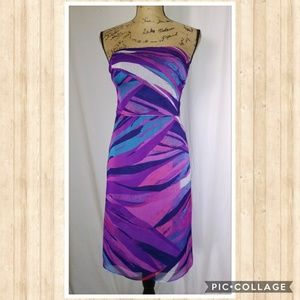 Banana Republic Strapless Dress w/Built-in Bra
